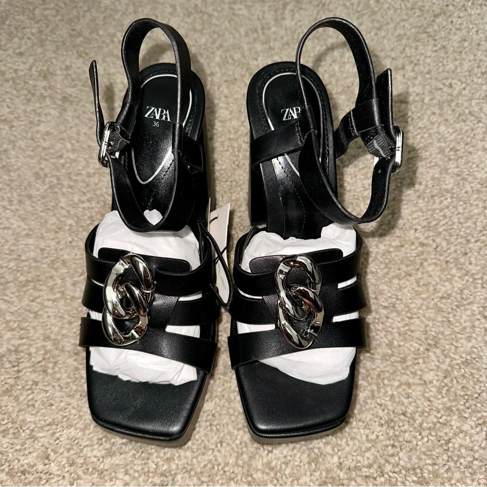 ZARA Platform Sandals